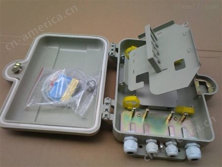 常规smc光纤分纤箱FTTH16芯分路器箱室外防水免费印刷